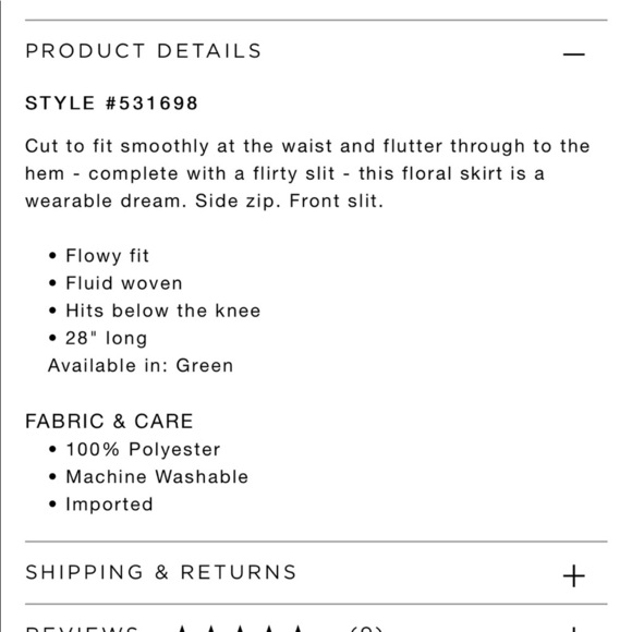 Loft Floral Fluid Midi Skirt - Picture 6 of 10